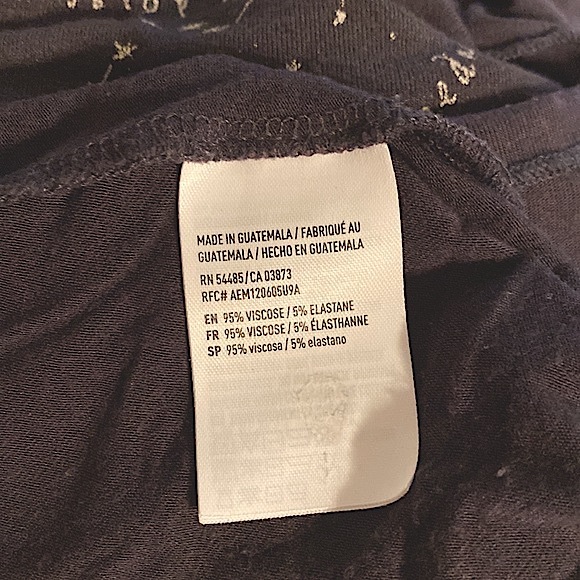 American Eagle Soft & Sexy Zodiac Tee Constellation Graphic Oversize Raw Hem Top - Picture 12 of 15